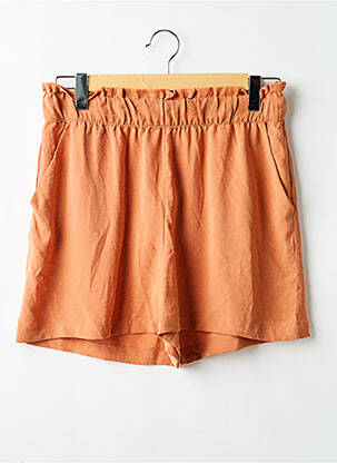 Short taille haute taille haute marron JACQUELINE DE YONG femme
