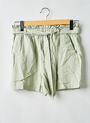 Short taille normale taille normale vert JACQUELINE DE YONG femme