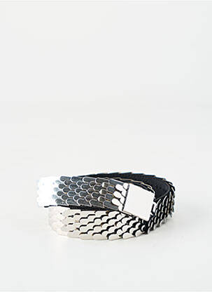Ceinture argent MANGO femme