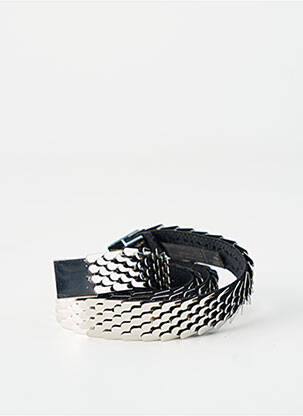 Ceinture argent MANGO femme
