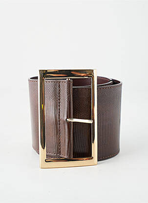 Ceinture marron MANGO femme