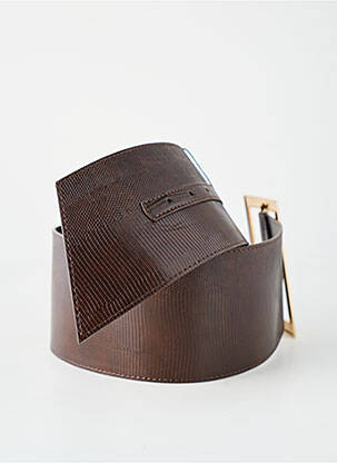 Ceinture marron MANGO femme