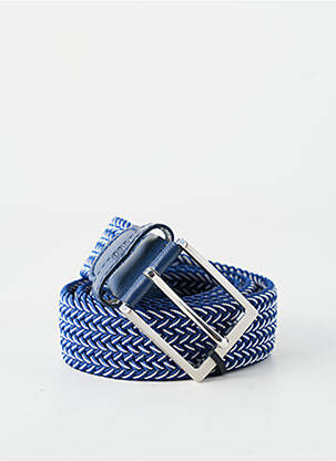 Ceinture bleu DELAHAYE homme