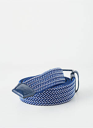 Ceinture bleu DELAHAYE homme