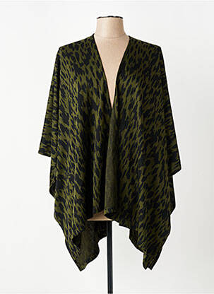 Poncho vert STREET ONE femme