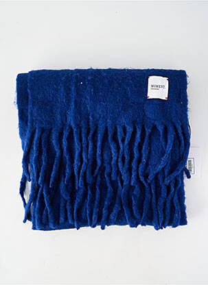 Echarpe bleu MOMENT femme