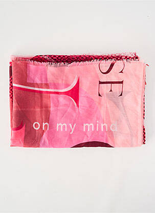 Foulard rose STREET ONE femme