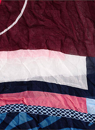 Foulard bleu STREET ONE femme