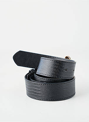 Ceinture noir MORGAN femme
