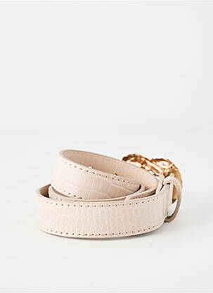 Ceinture beige MORGAN femme