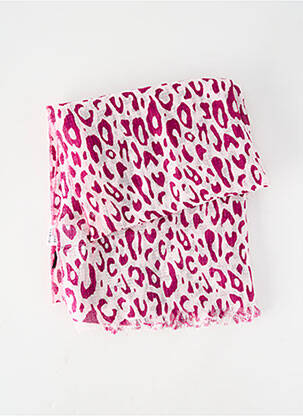 Foulard rose MOMENT femme