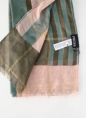 Foulard vert PIECES femme
