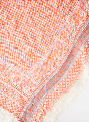 Foulard orange STREET ONE femme