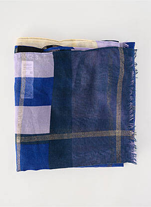 Foulard bleu PIECES femme