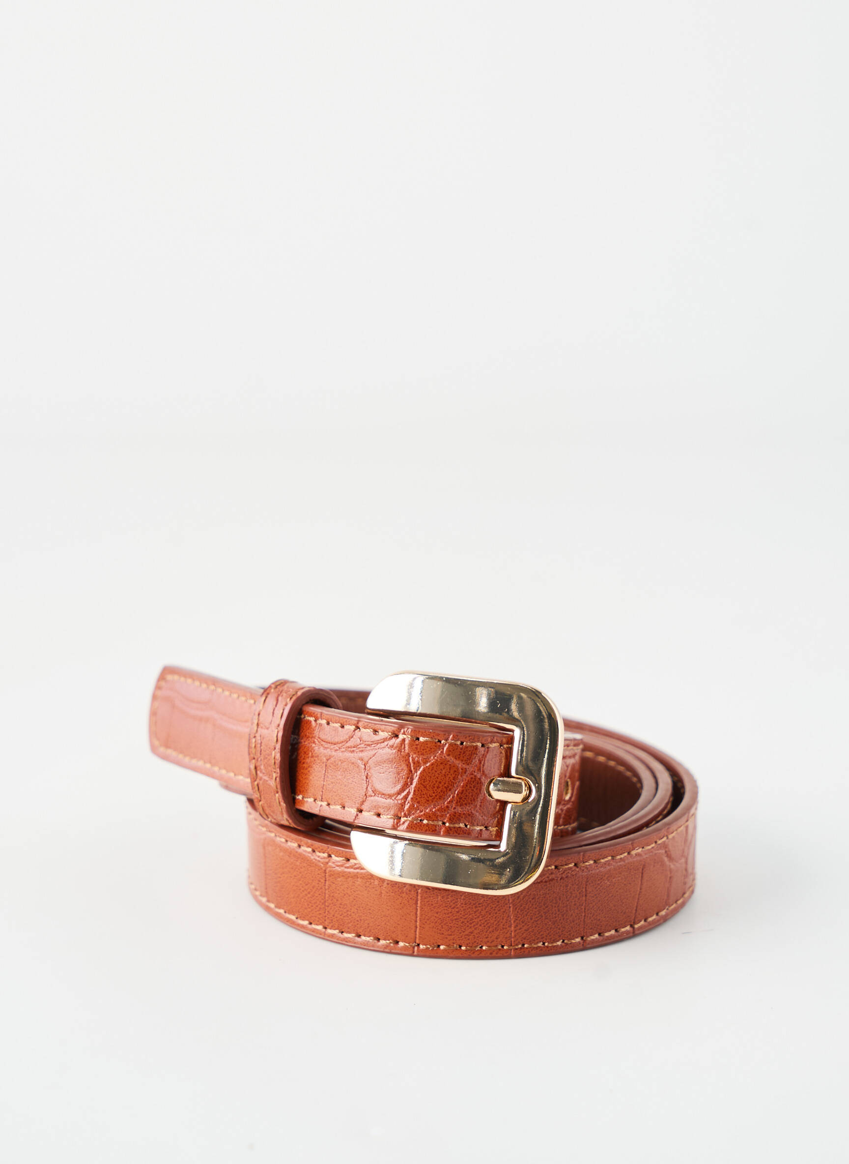 Ceinture marron MANGO femme