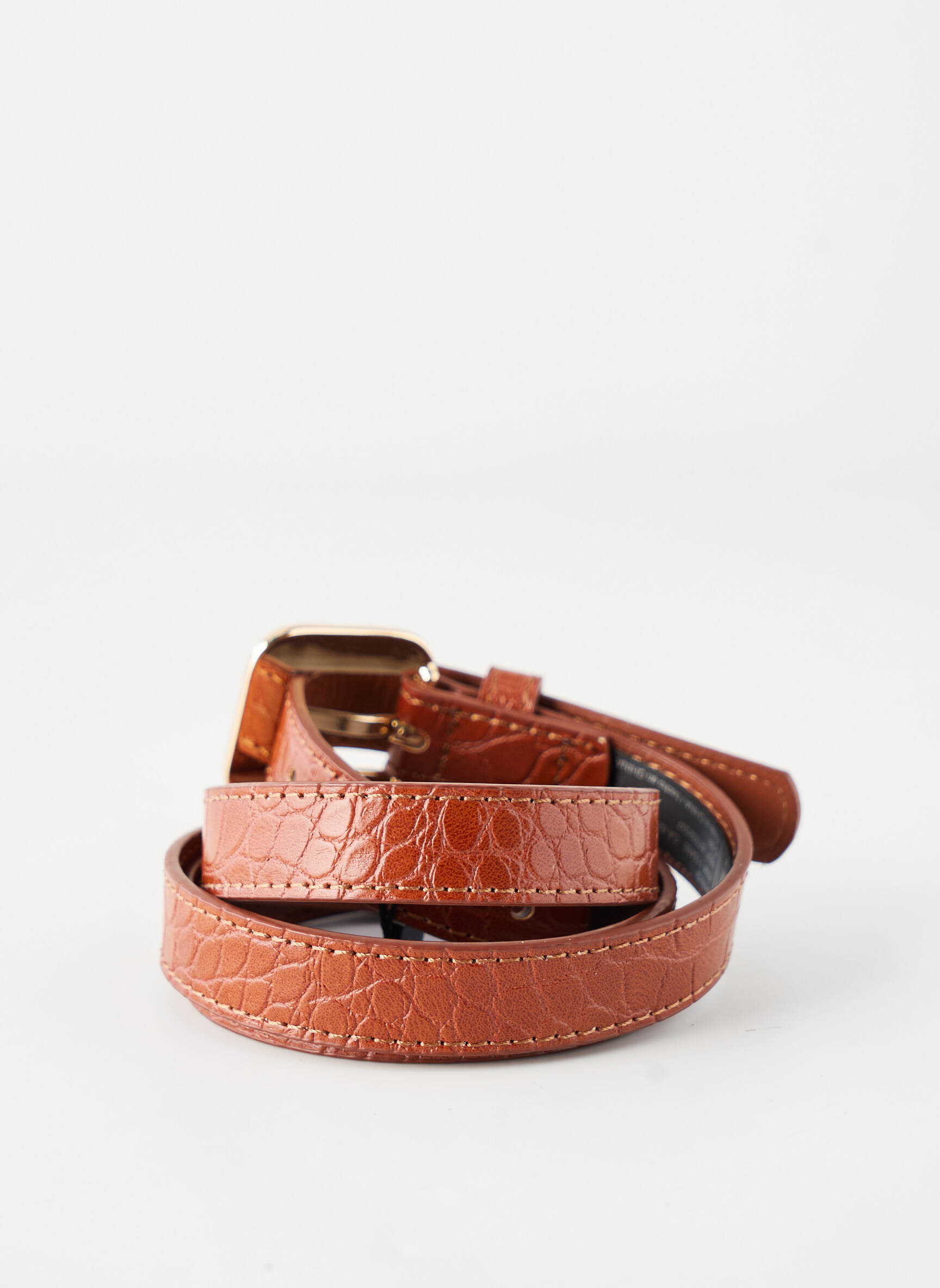 Ceinture marron MANGO femme