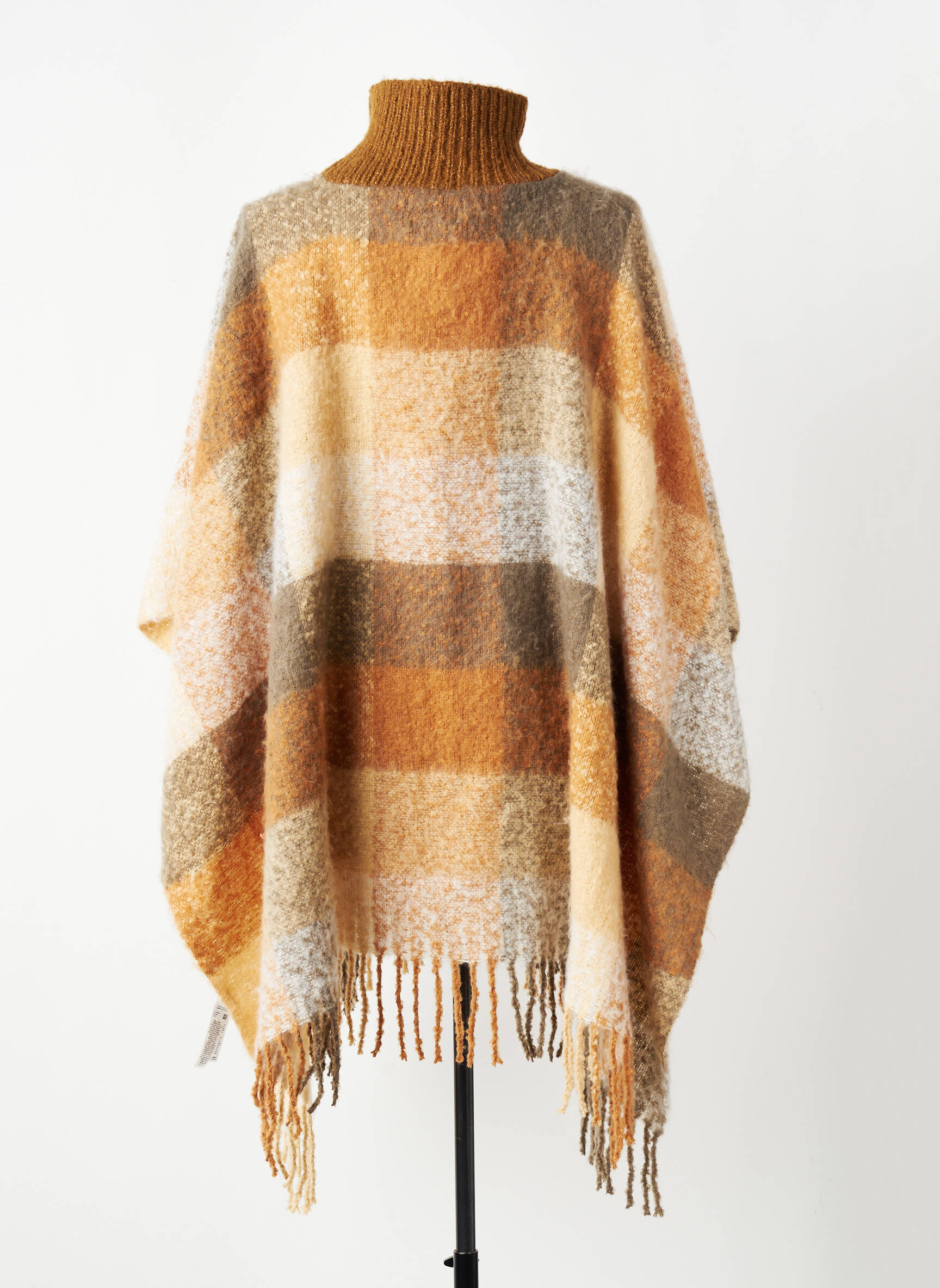 Poncho marron VILA femme