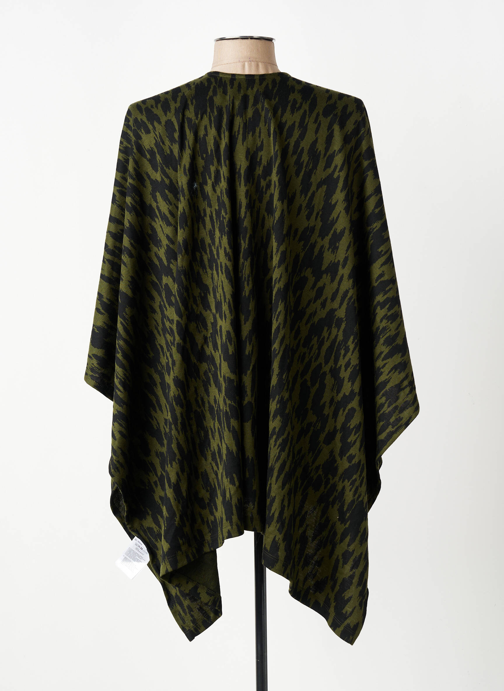 Poncho vert STREET ONE femme