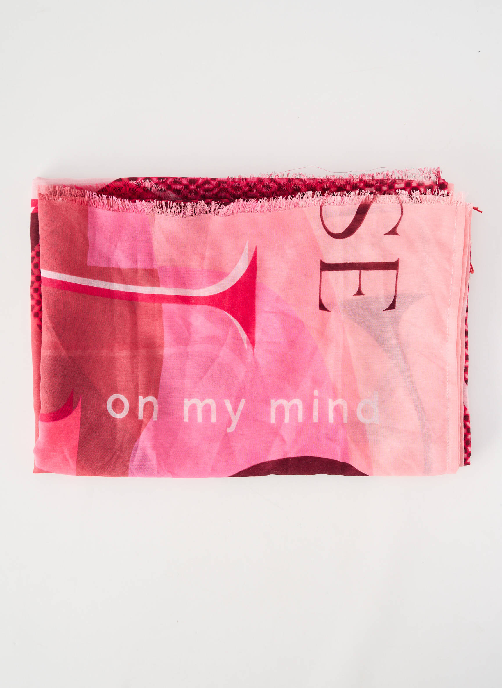 Foulard rose STREET ONE femme