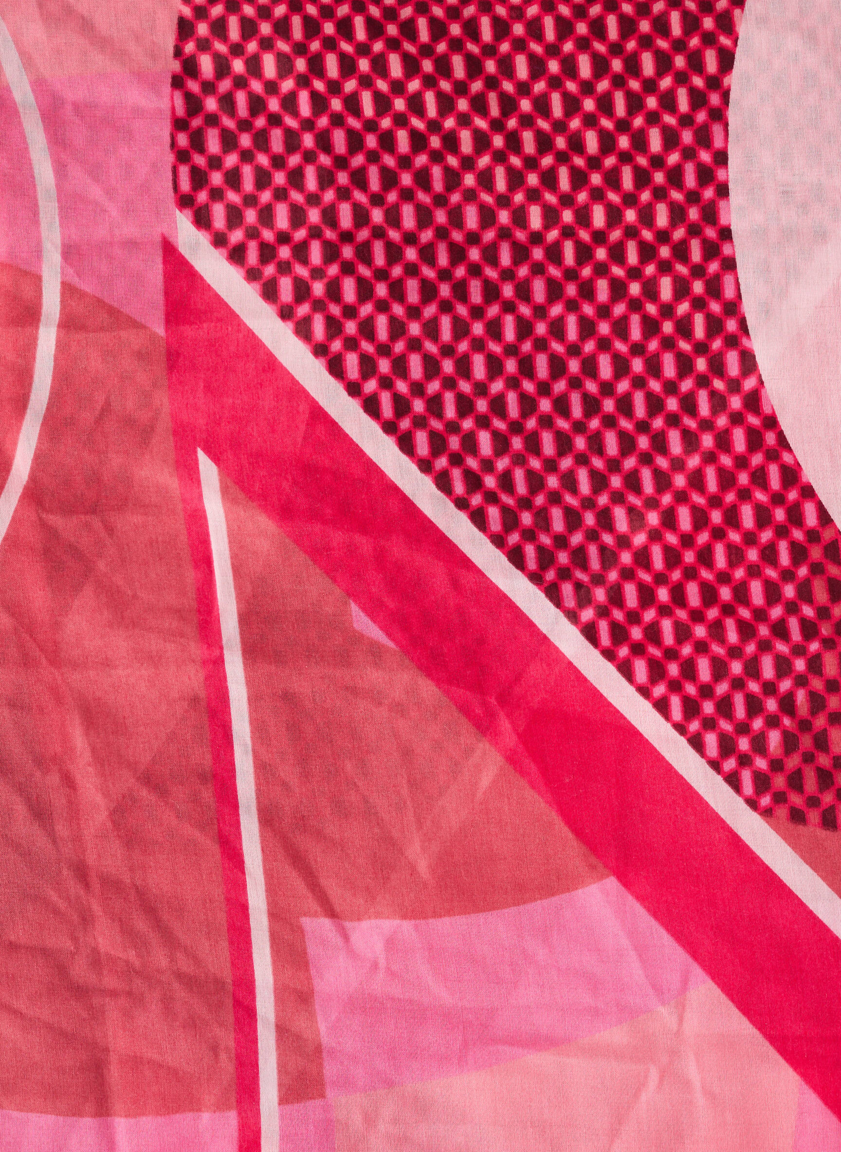 Foulard rose STREET ONE femme