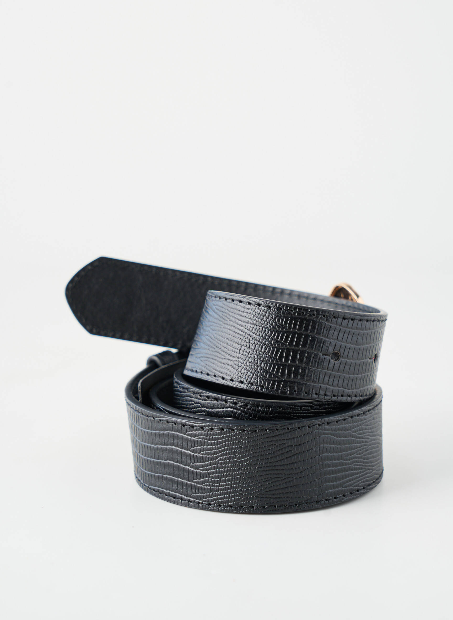 Ceinture noir MORGAN femme