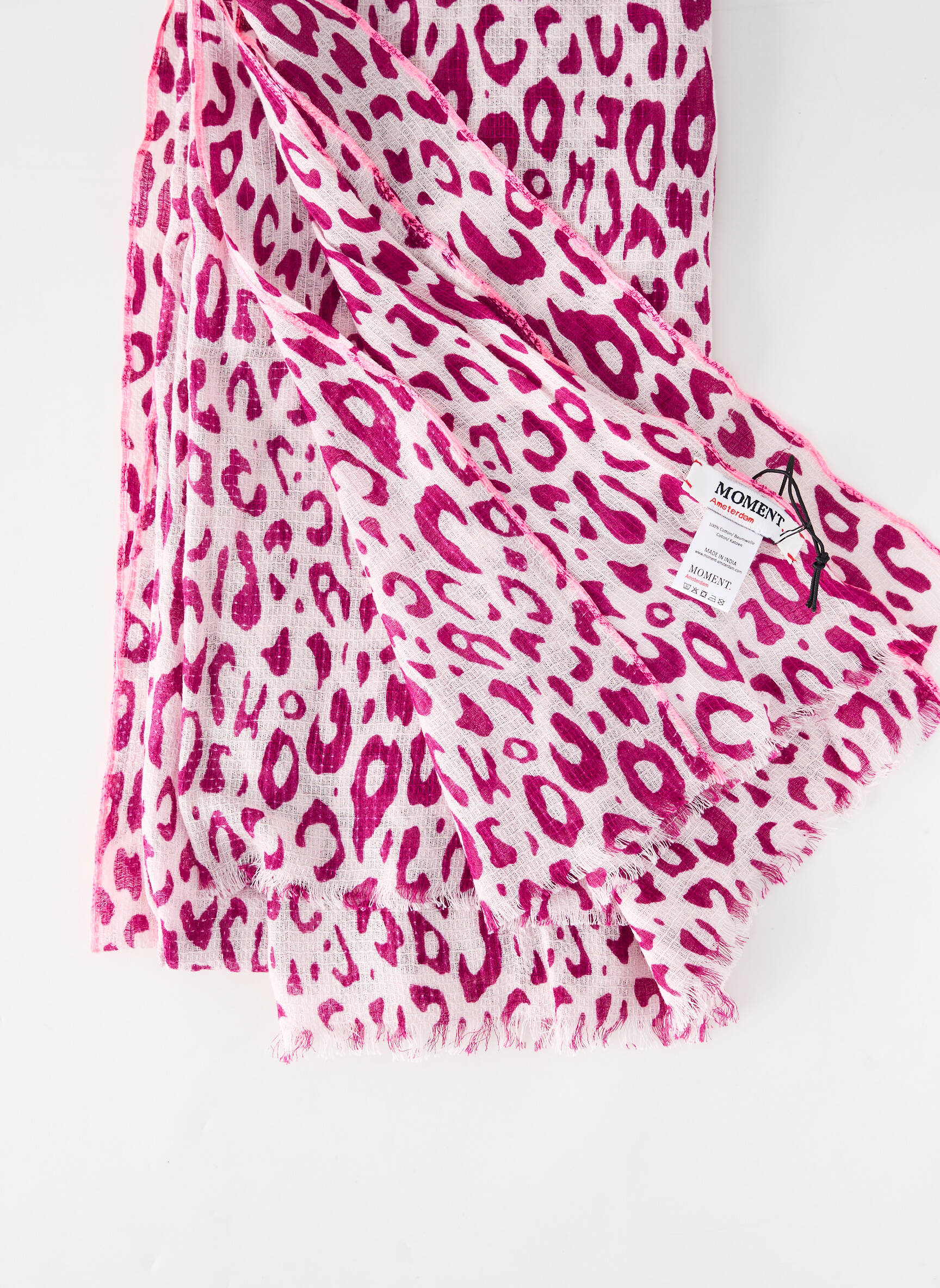 Foulard rose MOMENT femme
