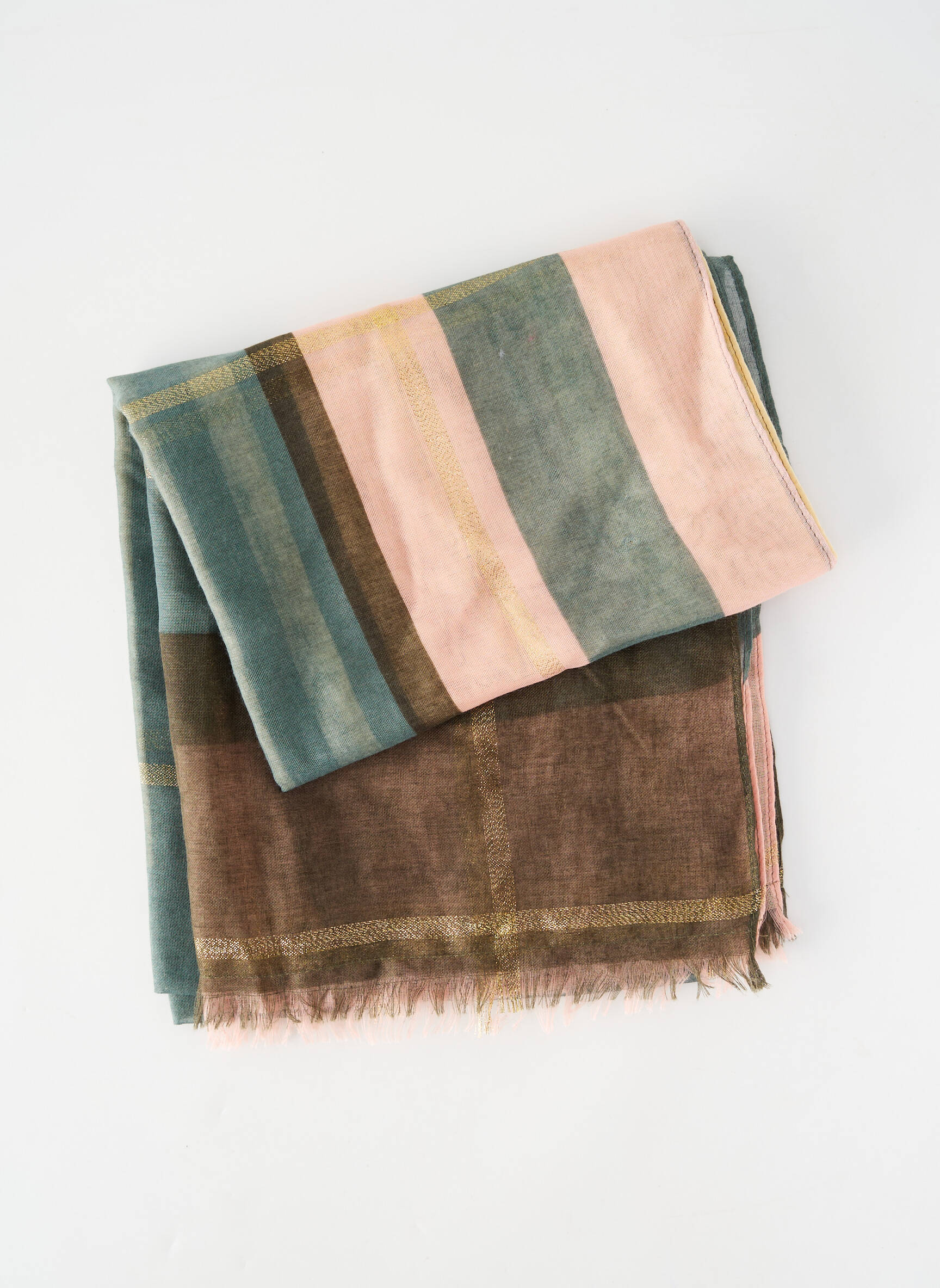 Foulard vert PIECES femme