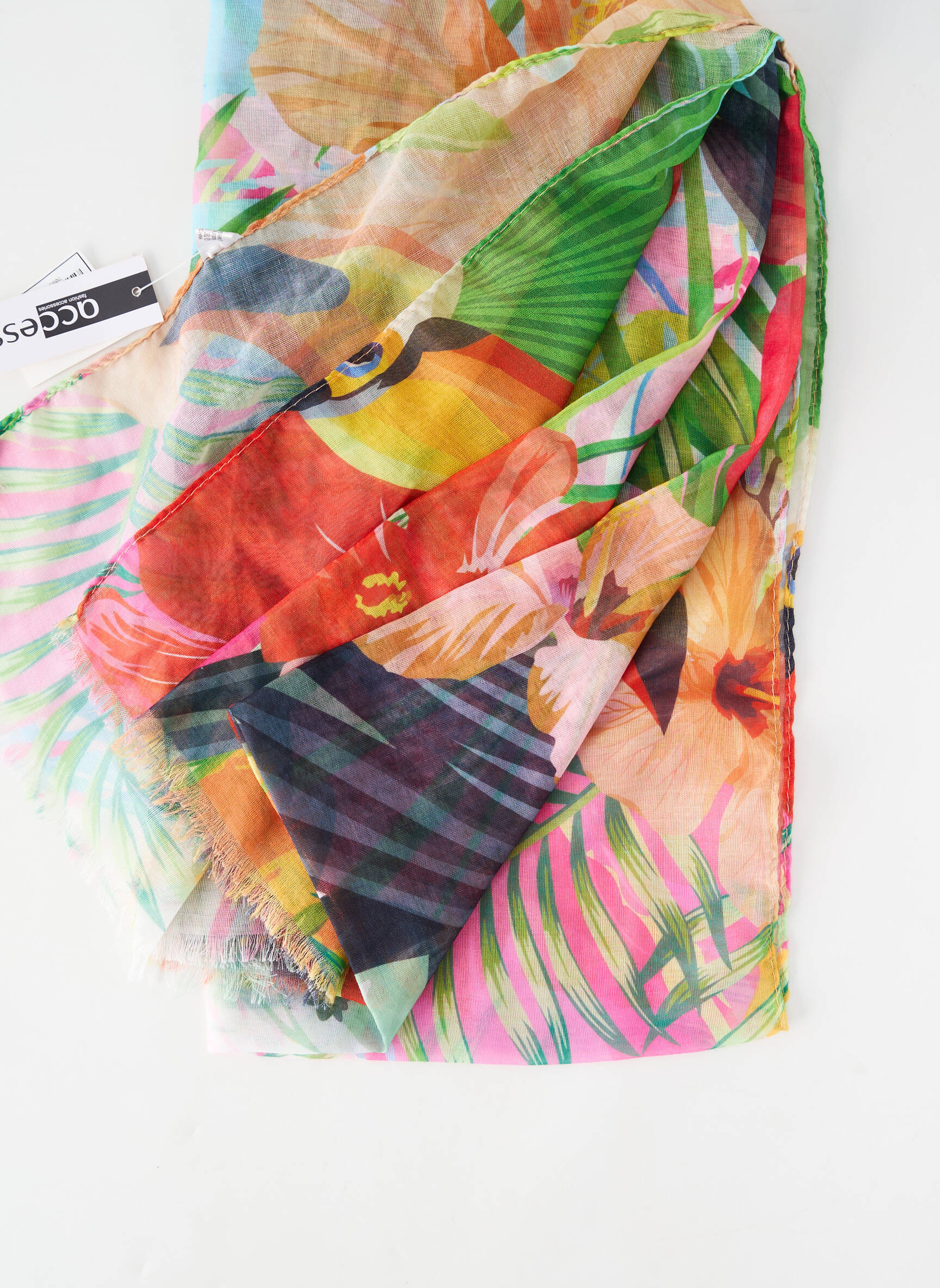 Foulard vert ACCESS femme