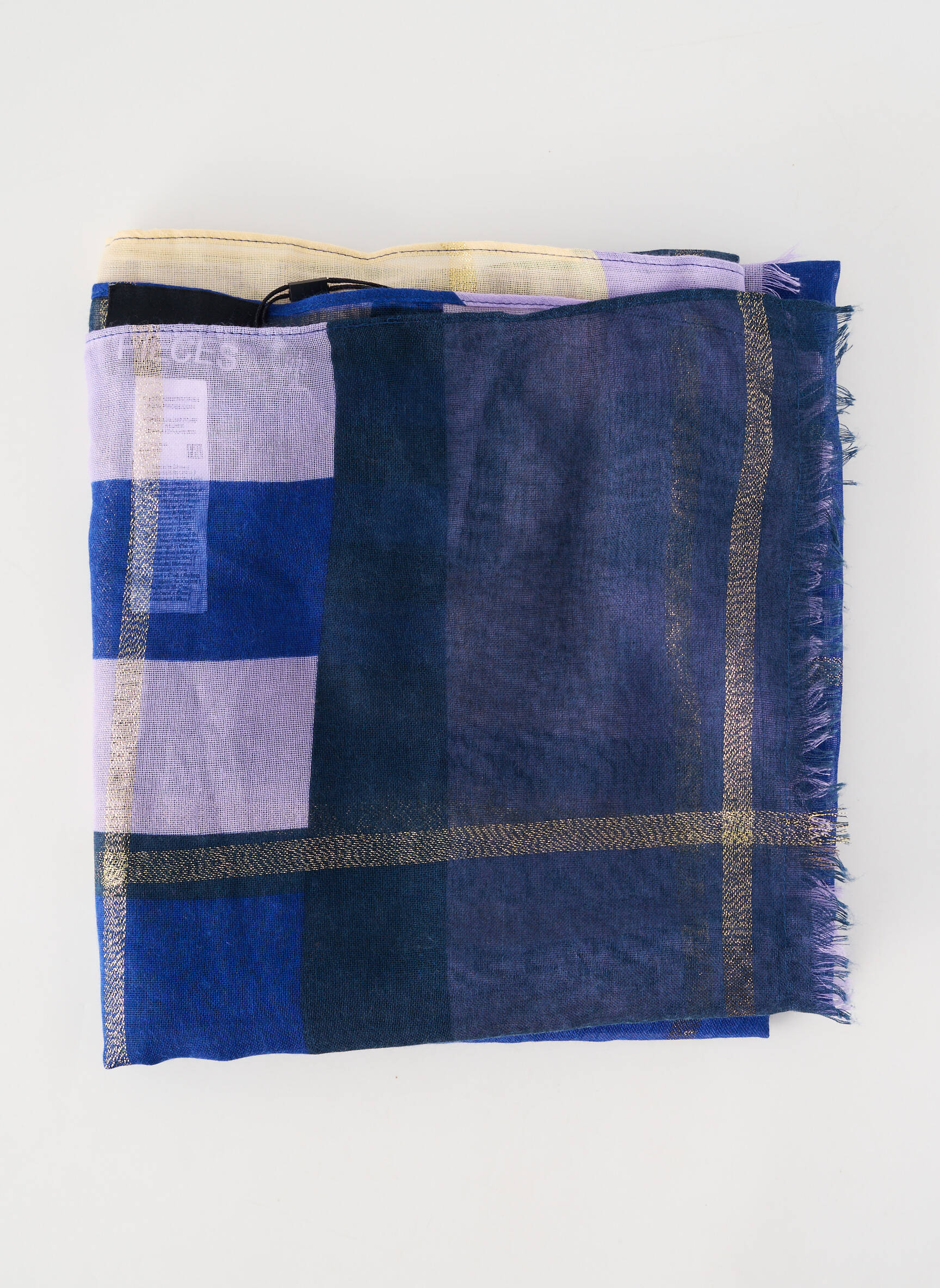 Foulard bleu PIECES femme