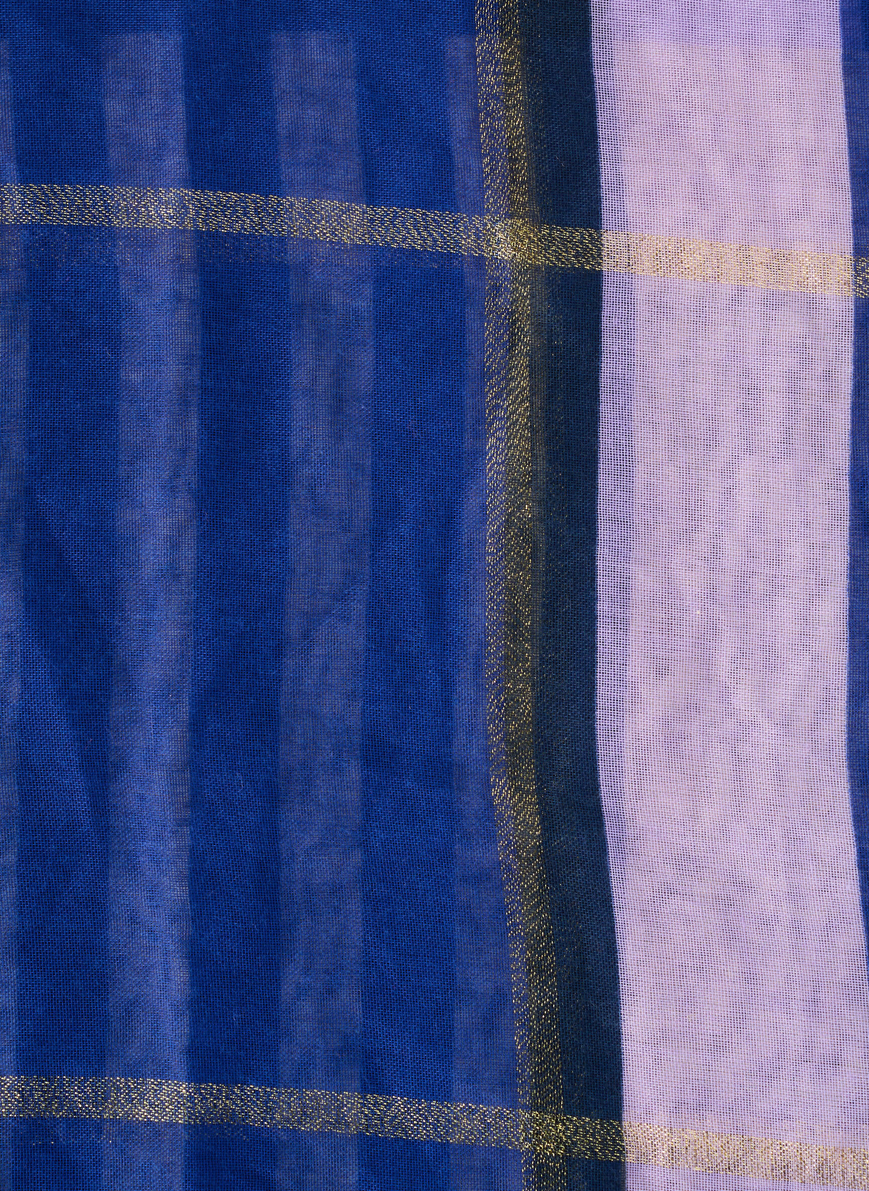 Foulard bleu PIECES femme