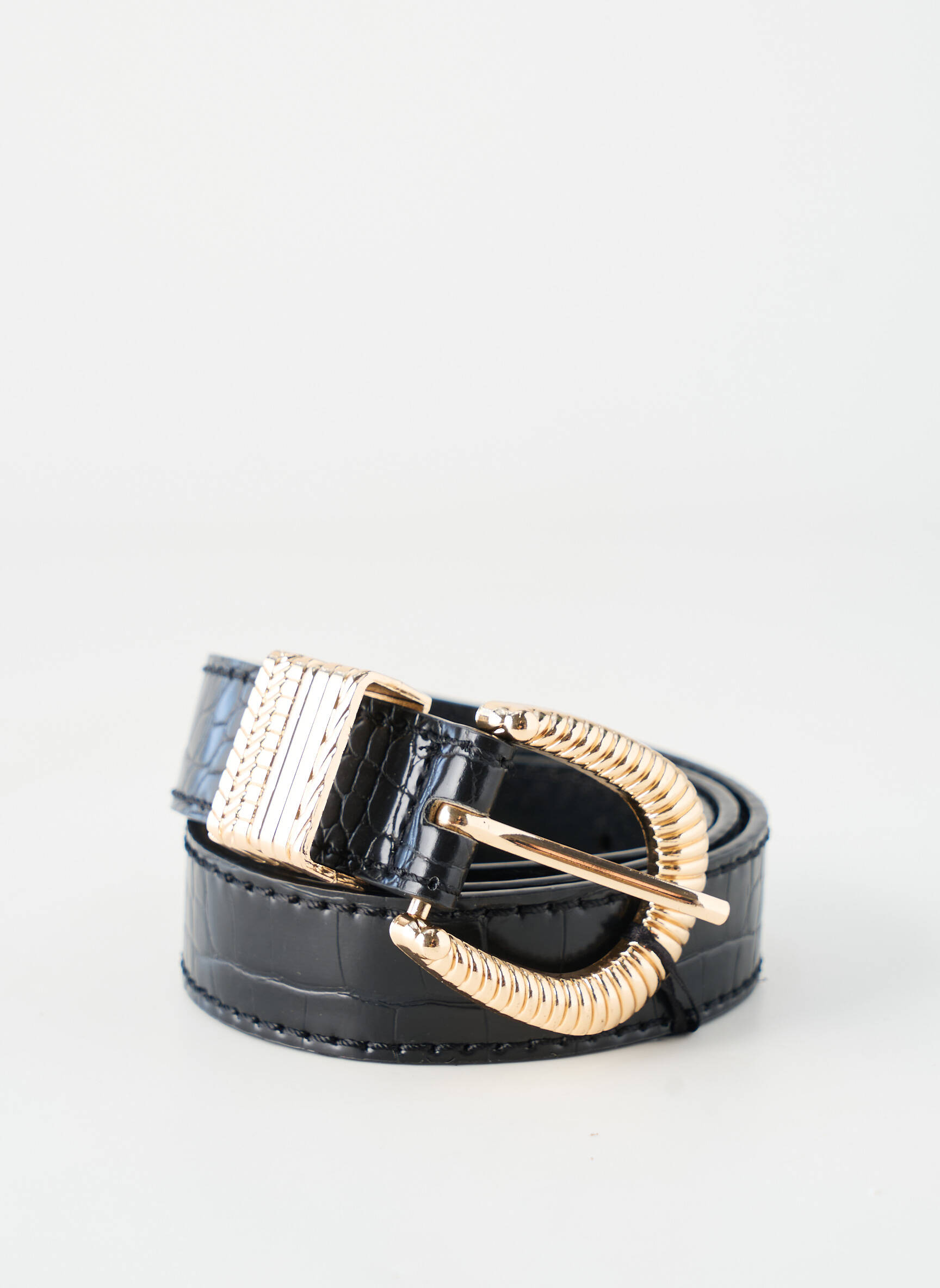 Ceinture noir MORGAN femme
