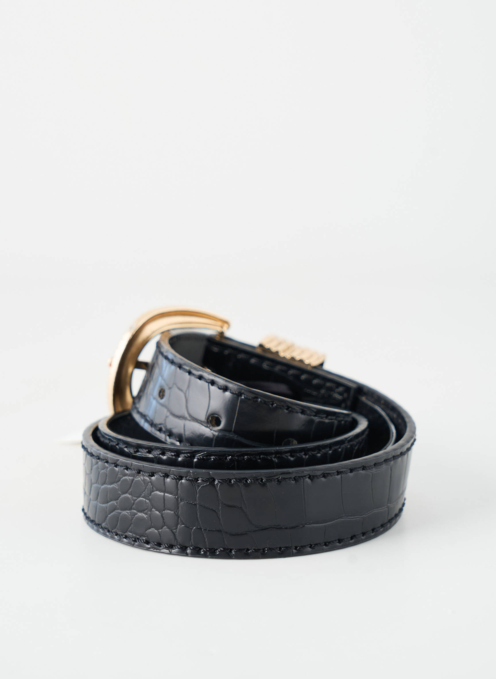 Ceinture noir MORGAN femme