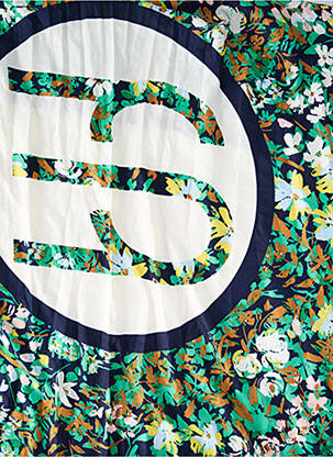 Foulard bleu ESPRIT femme