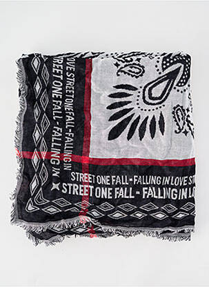 Foulard noir STREET ONE femme