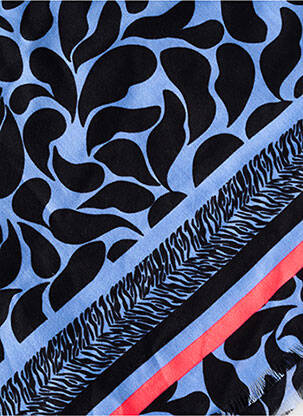 Foulard bleu STREET ONE femme