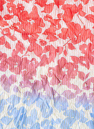 Foulard bleu STREET ONE femme