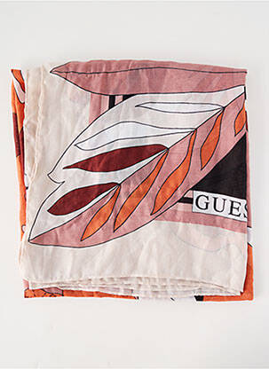 Foulard orange GUESS femme