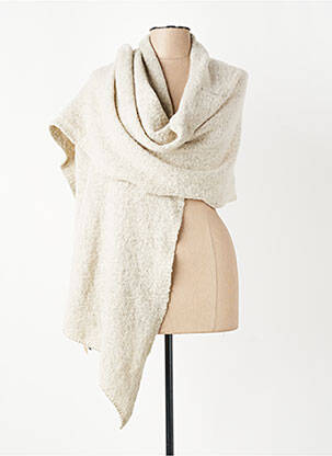 Echarpe beige PIECES femme