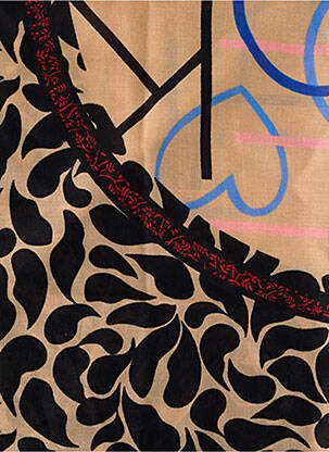 Foulard beige STREET ONE femme