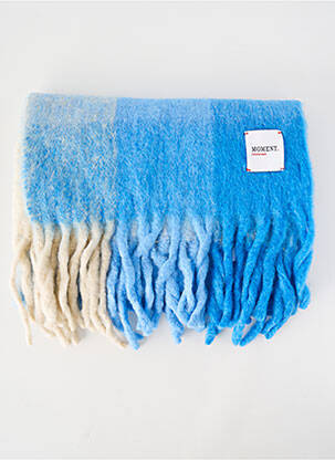 Echarpe bleu MOMENT femme