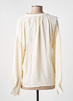 Chemisier manches longues manches longues beige VERO MODA femme