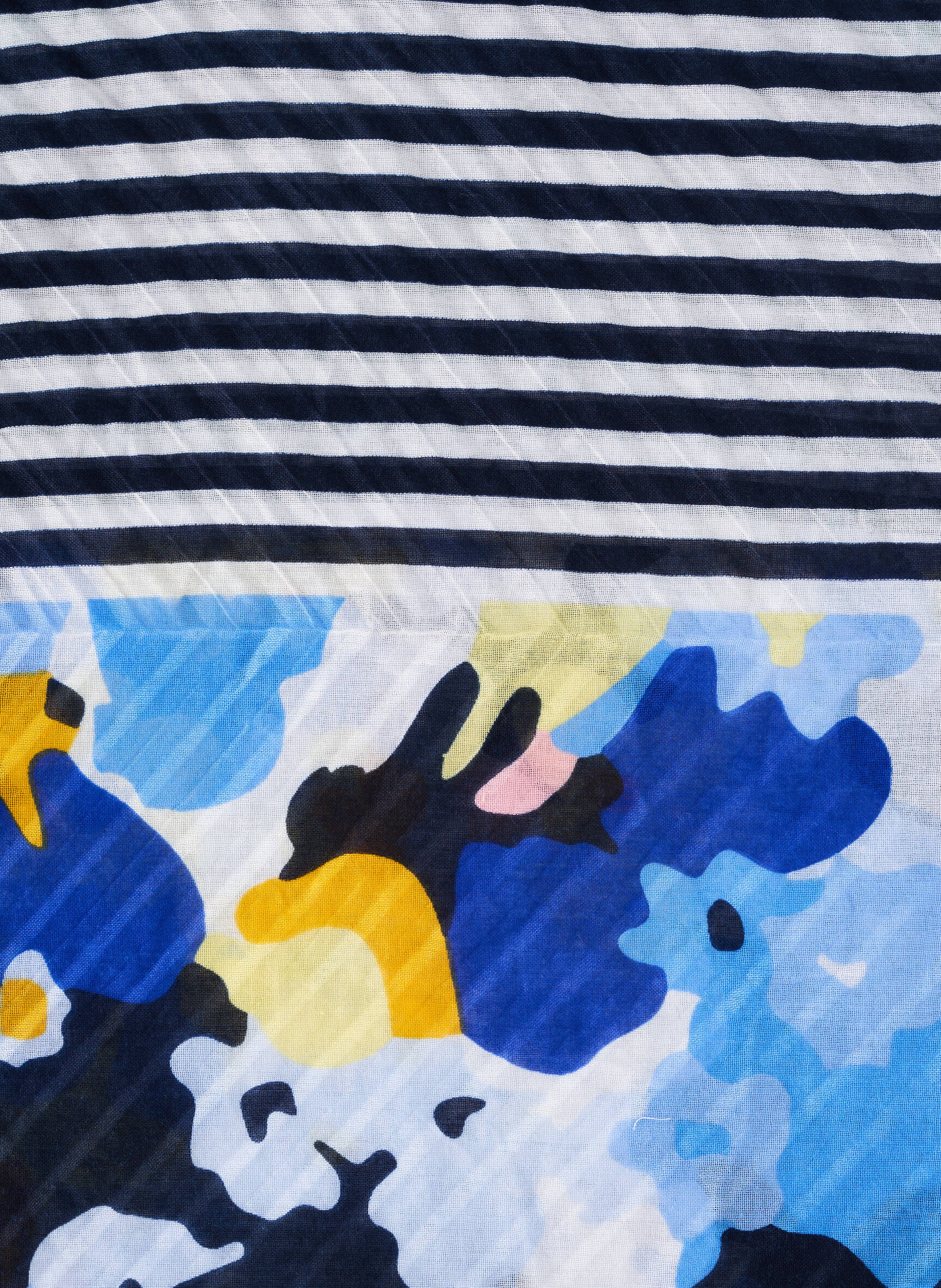 Foulard bleu STREET ONE femme