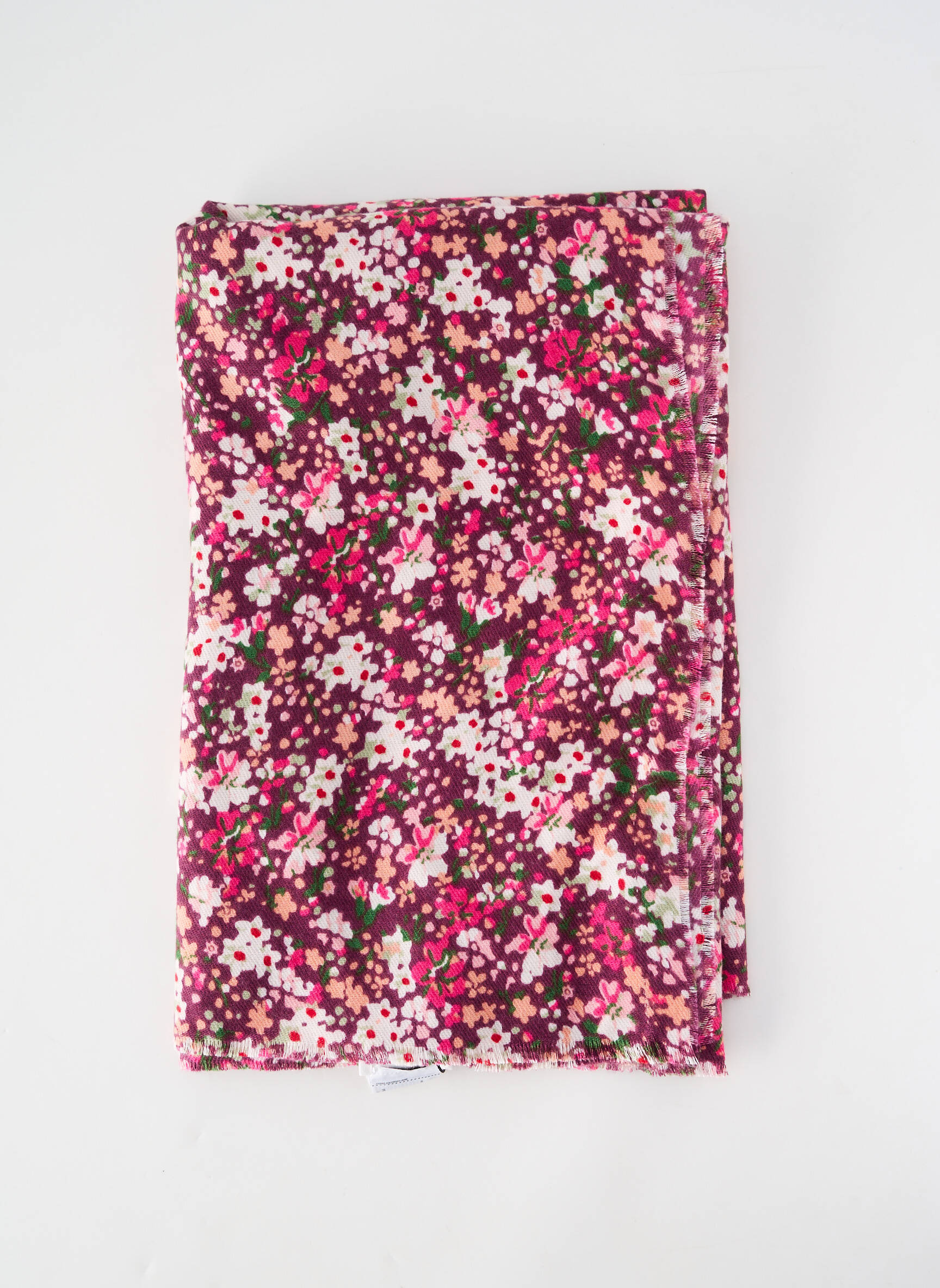 Foulard violet MANGO femme