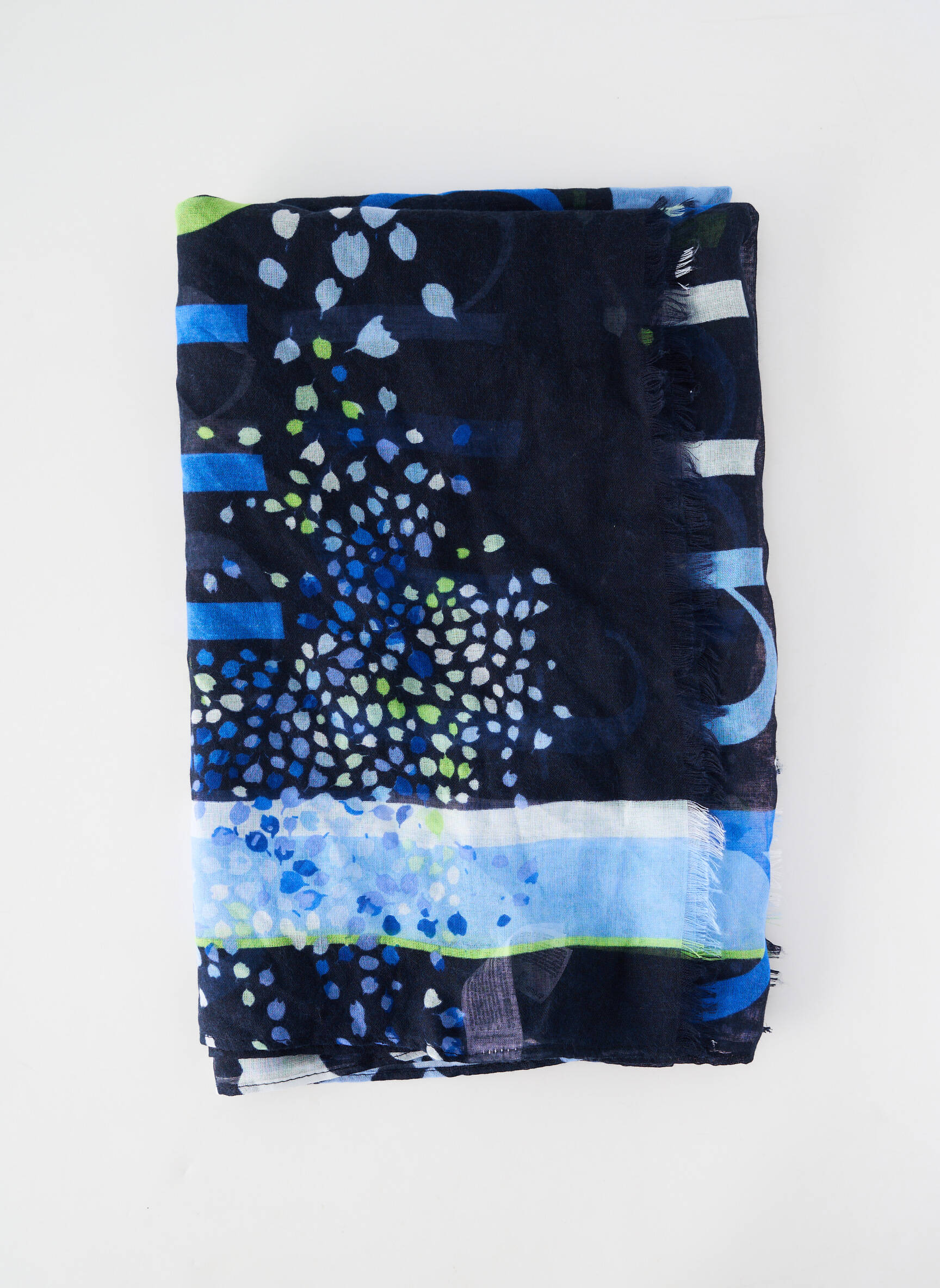Foulard bleu STREET ONE femme