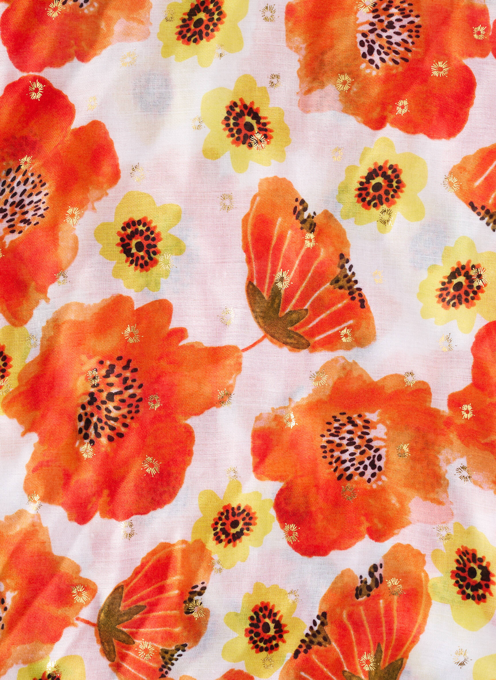 Foulard orange ACCESS femme
