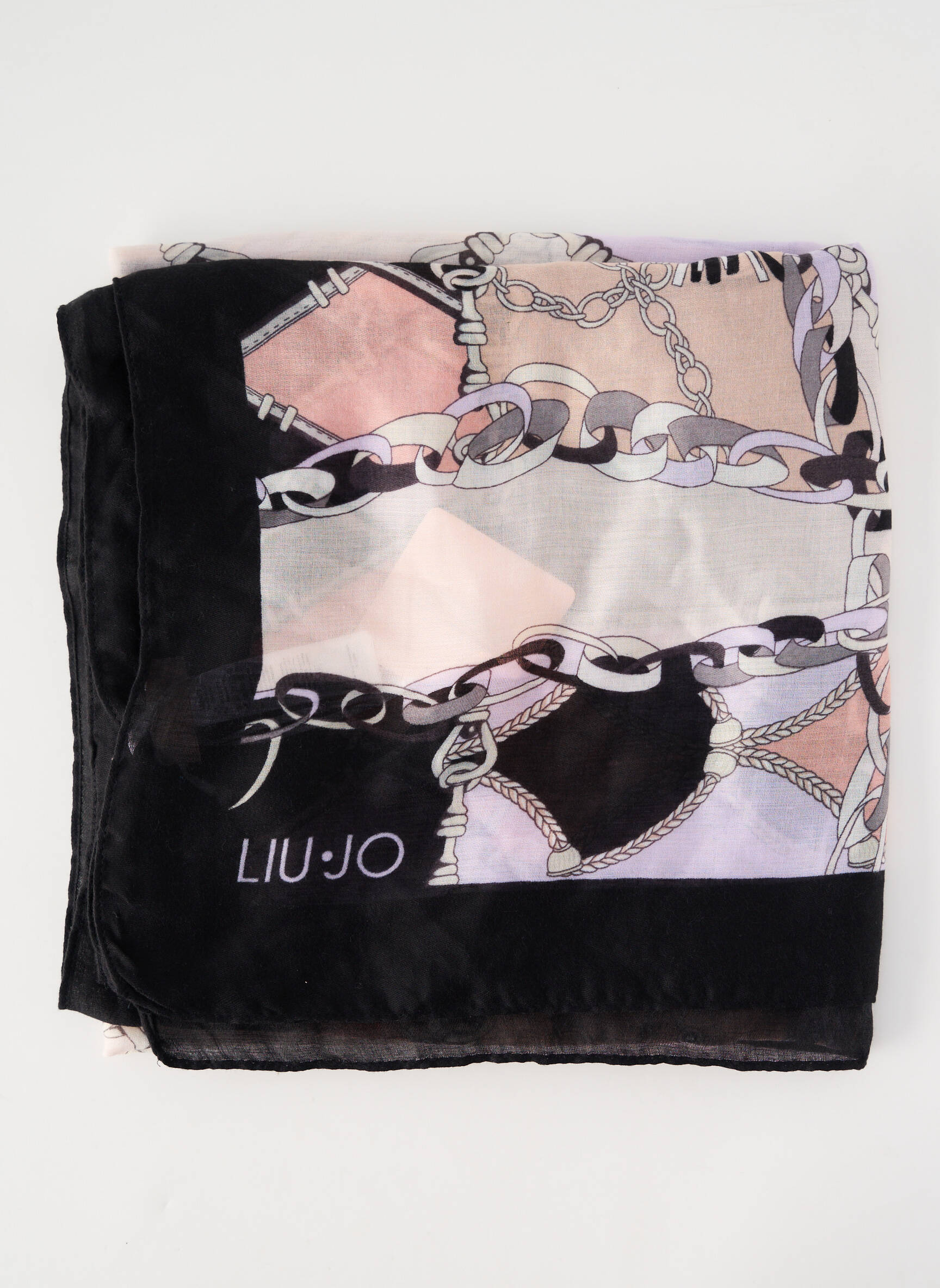 Foulard noir LIU JO femme
