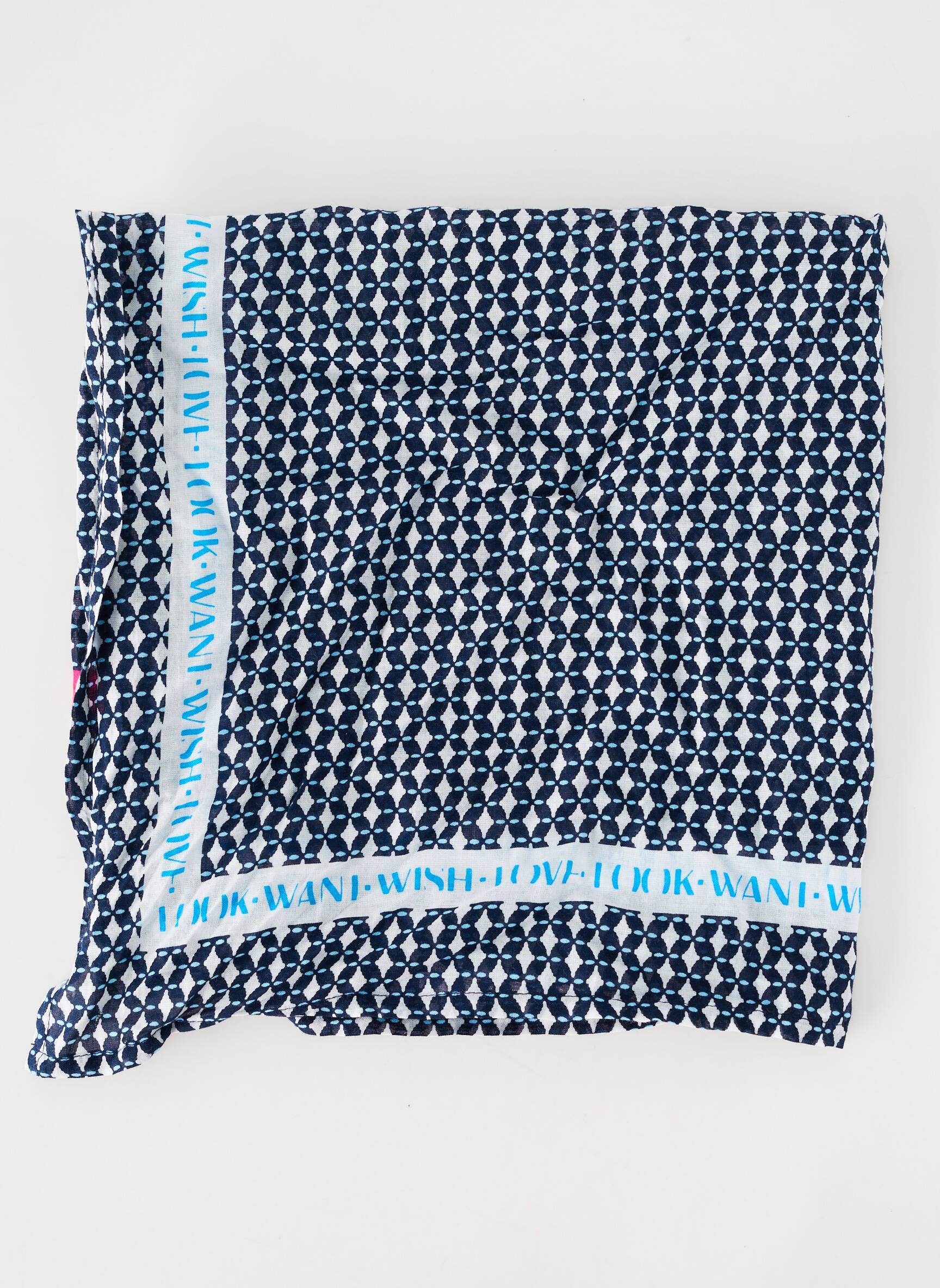 Foulard bleu STREET ONE femme