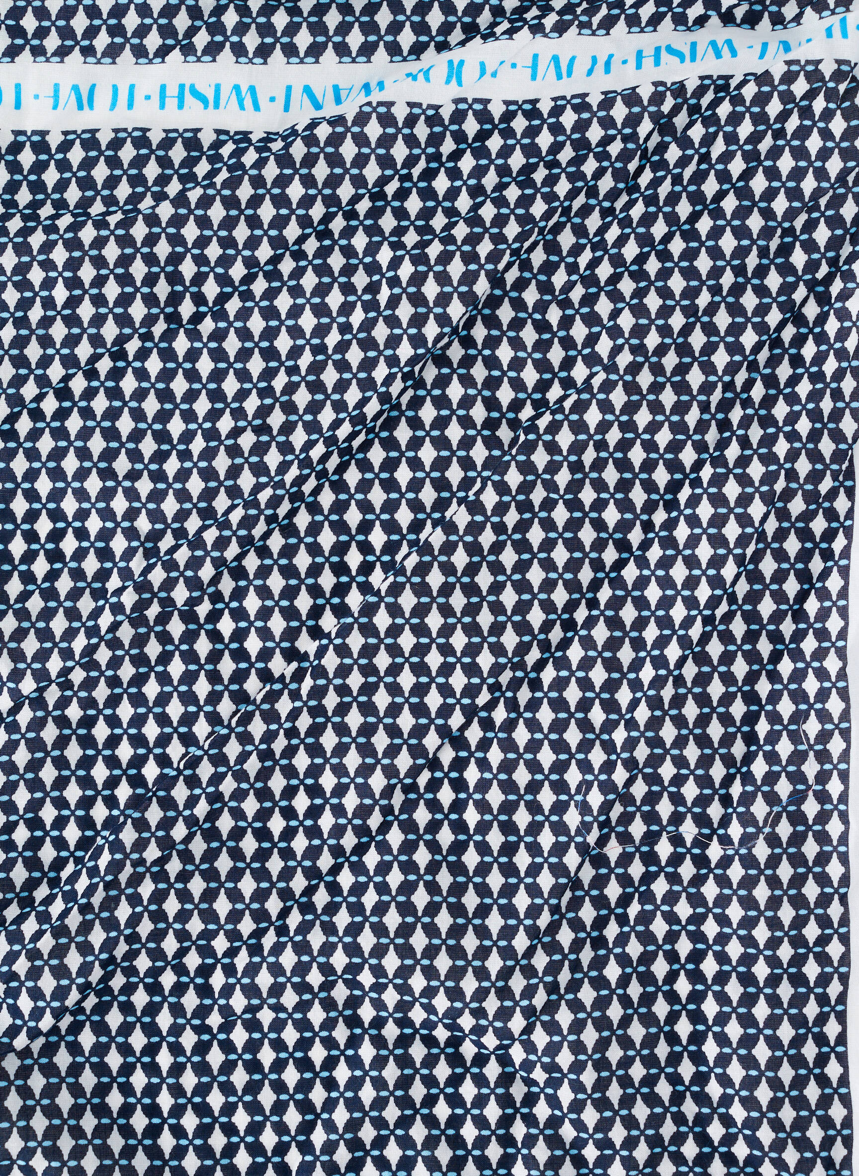 Foulard bleu STREET ONE femme