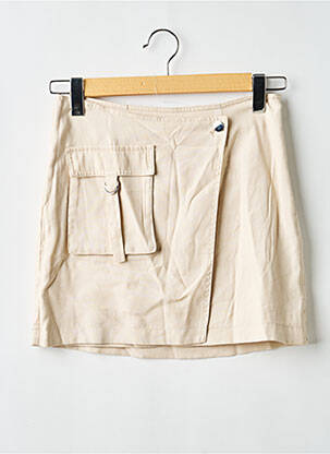 Jupe courte beige ONLY femme