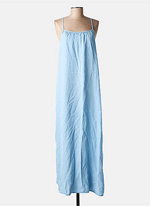 Robe longue sans manche sans manche bleu VILA femme